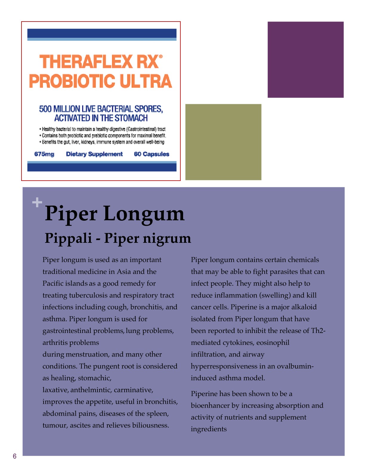 THERAFLEX RX PROBIOTIC ULTRA BROCHURE WITHOUT PICS_6